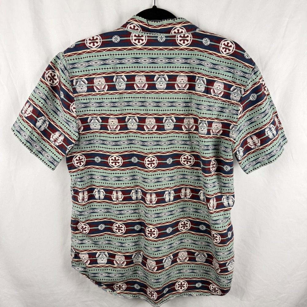 Star Wars Mens Our Universe Southwestern Button Up Shirt Large Disneyana Western - Picture 5 of 6